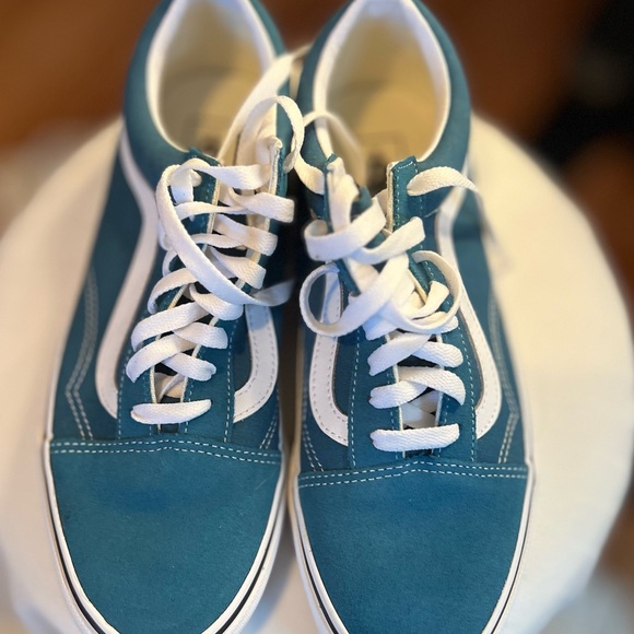 Teal and White Sneakers VANS - Picture 3 of 7